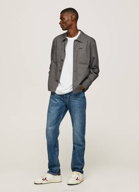 Pepe Jeans Byron Midrise Relaxed Fit Jeans Men Denim Z22X813