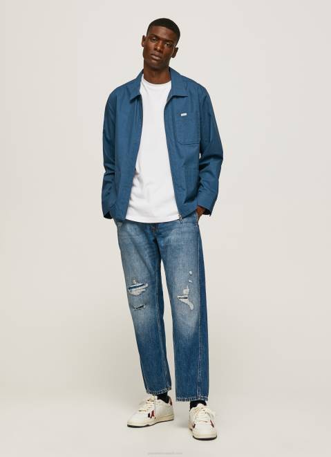 Pepe Jeans Cade Midrise Relaxed Fit Jeans Men Denim Z22X812