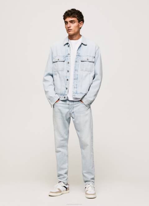 Pepe Jeans Callen Midrise Relaxed Fit Jeans Men Denim Z22X809