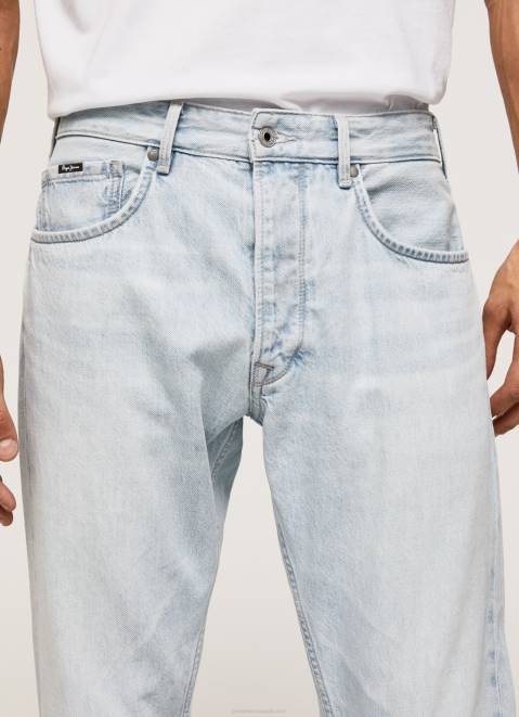 Pepe Jeans Callen Midrise Relaxed Fit Jeans Men Denim Z22X809