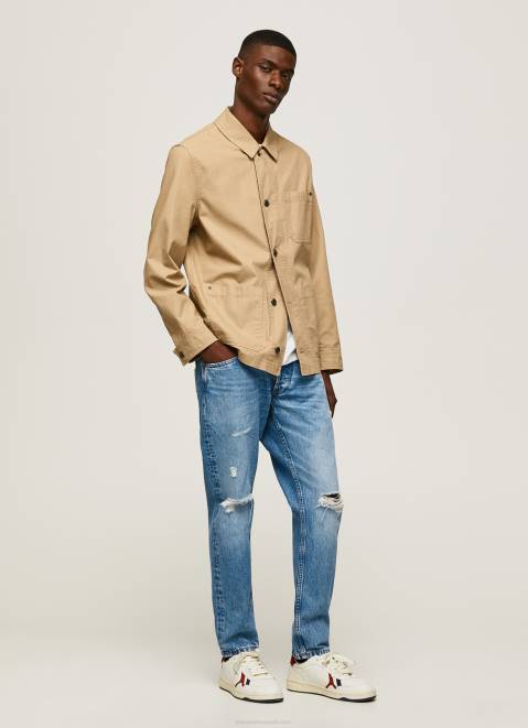 Pepe Jeans Callen Midrise Relaxed Fit Jeans Men Denim Z22X820