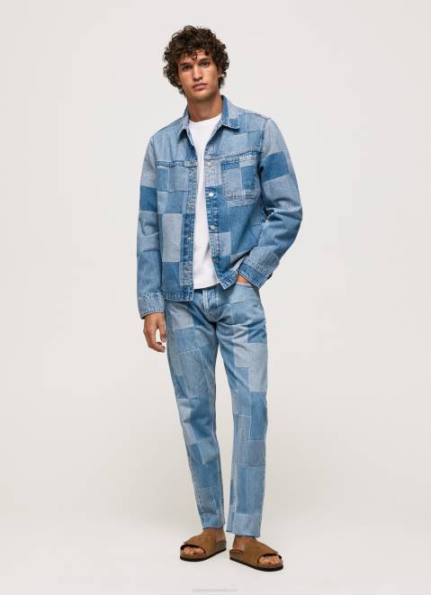 Pepe Jeans Callen Relaxed Fit Midrise Jeans Men Denim Z22X816