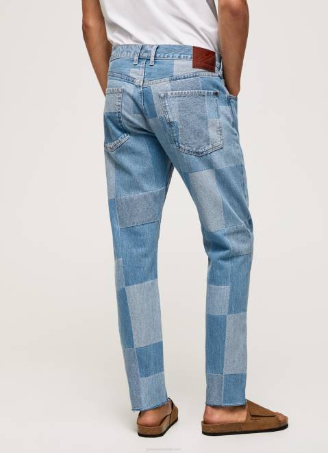Pepe Jeans Callen Relaxed Fit Midrise Jeans Men Denim Z22X816