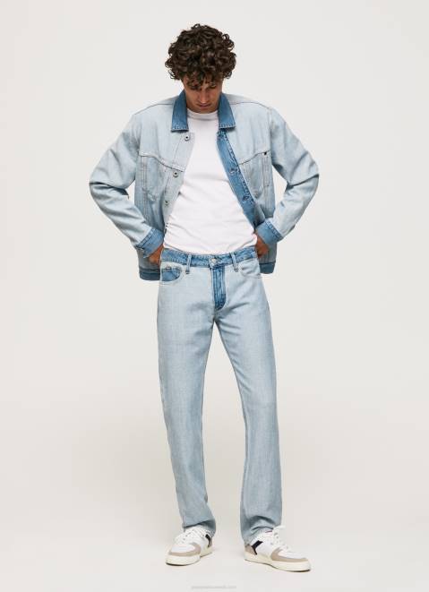 Pepe Jeans Casey Midrise Regular Fit Jeans Men Denim Z22X799