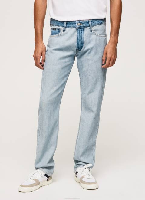Pepe Jeans Casey Midrise Regular Fit Jeans Men Denim Z22X799