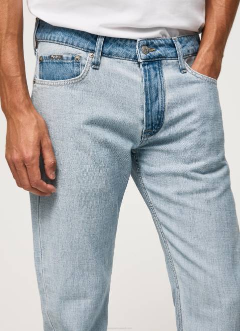 Pepe Jeans Casey Midrise Regular Fit Jeans Men Denim Z22X799