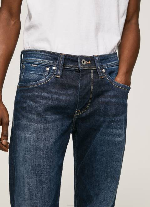 Pepe Jeans Kingston Zip Regular Fit Regular Waist Jeans Men Denim Z22X798