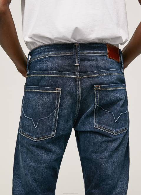 Pepe Jeans Kingston Zip Regular Fit Regular Waist Jeans Men Denim Z22X798