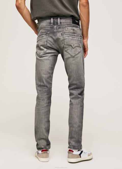 Pepe Jeans Spike Midrise Regular Fit Jeans Men Denim Z22X802