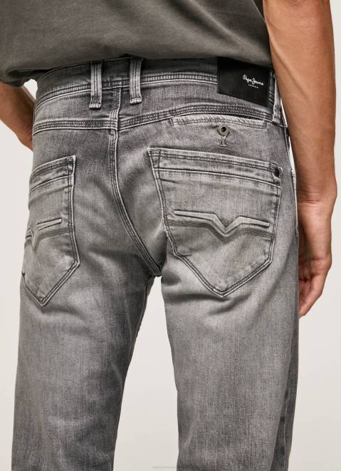 Pepe Jeans Spike Midrise Regular Fit Jeans Men Denim Z22X802
