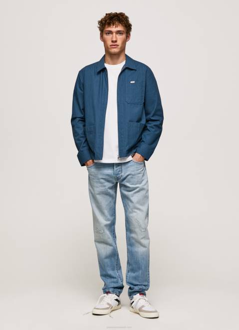 Pepe Jeans Stanley Midrise Regular Fit Jeans Men Denim Z22X807