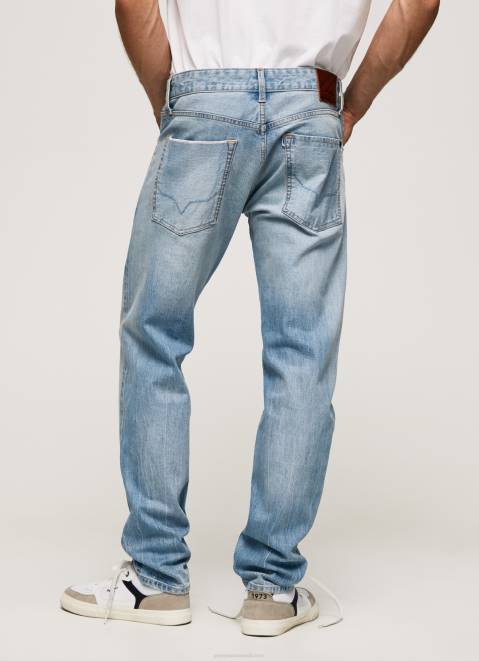 Pepe Jeans Stanley Midrise Regular Fit Jeans Men Denim Z22X807