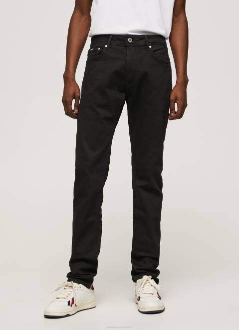 Pepe Jeans Stanley Taper Fit Regular Waist Jeans Men Denim Z22X806