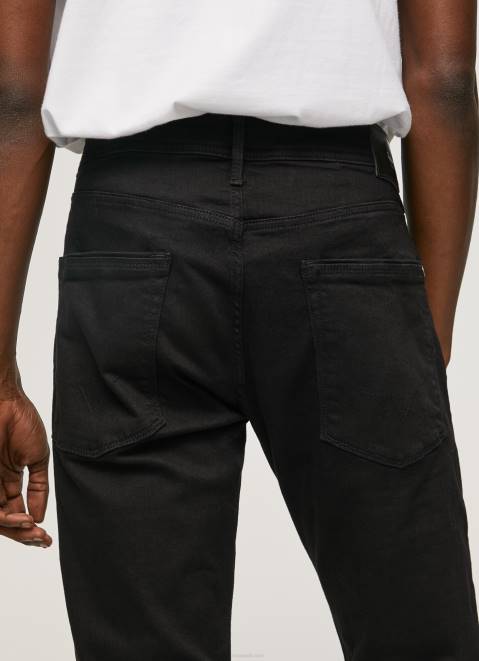Pepe Jeans Stanley Taper Fit Regular Waist Jeans Men Denim Z22X806