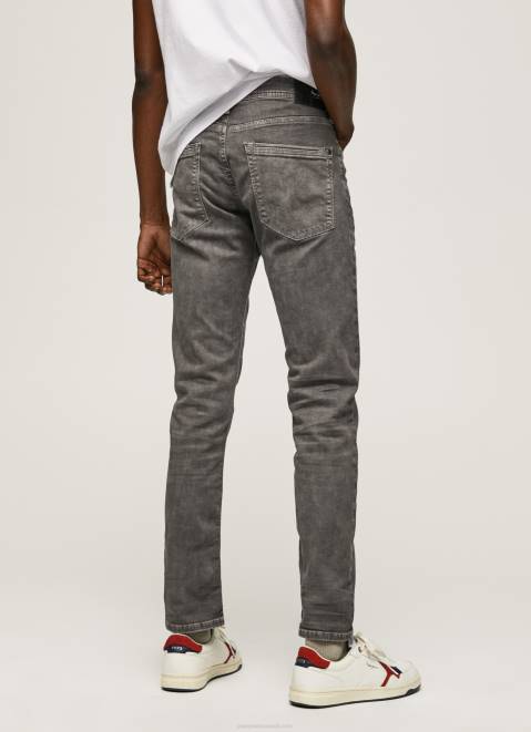 Pepe Jeans Tapered Regular Jeans Men Modern Grey Z22X1118