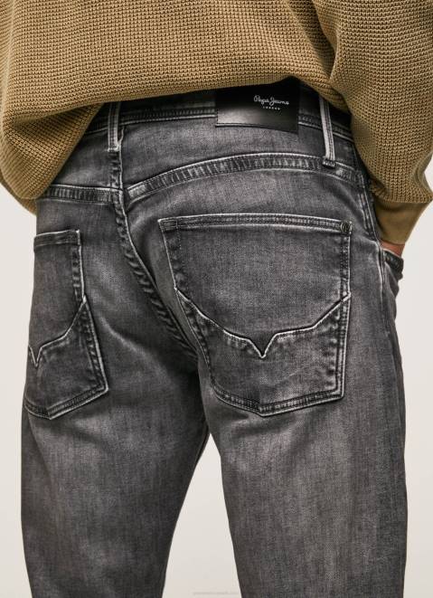 Pepe Jeans Track Midrise Regular Fit Jeans Men Denim Z22X800