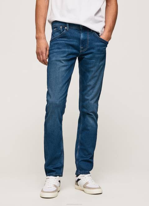 Pepe Jeans Track Midrise Regular Fit Jeans Men Denim Z22X804