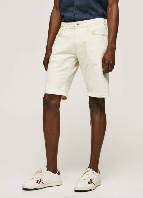 Pepe Jeans Stanley Tapered Fit Denim Shorts Men Denim Z22X822