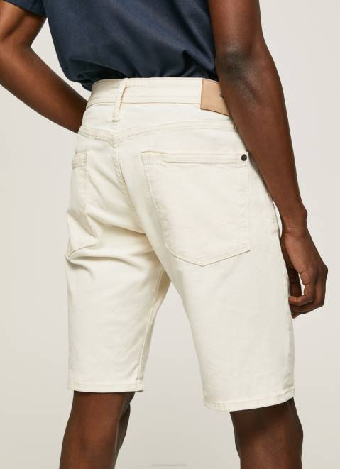 Pepe Jeans Stanley Tapered Fit Denim Shorts Men Denim Z22X822