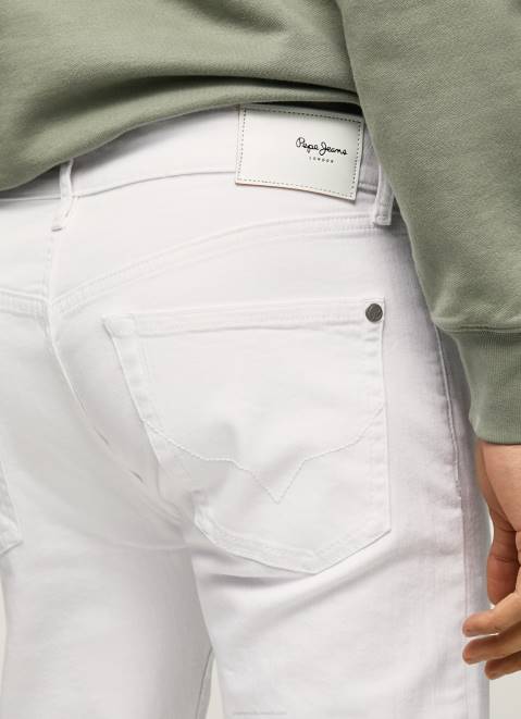 Pepe Jeans Hatch Midrise Slim Fit Jeans Men Denim Z22X797