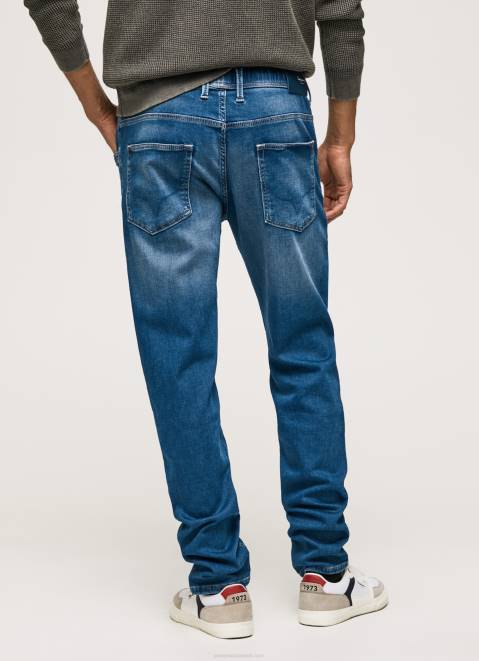 Pepe Jeans Jagger Midrise Slim Fit Jeans Men Denim Z22X794