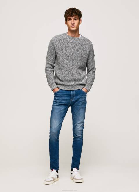 Pepe Jeans Mason Midrise Skinny Fit Jeans Men Denim Z22X791