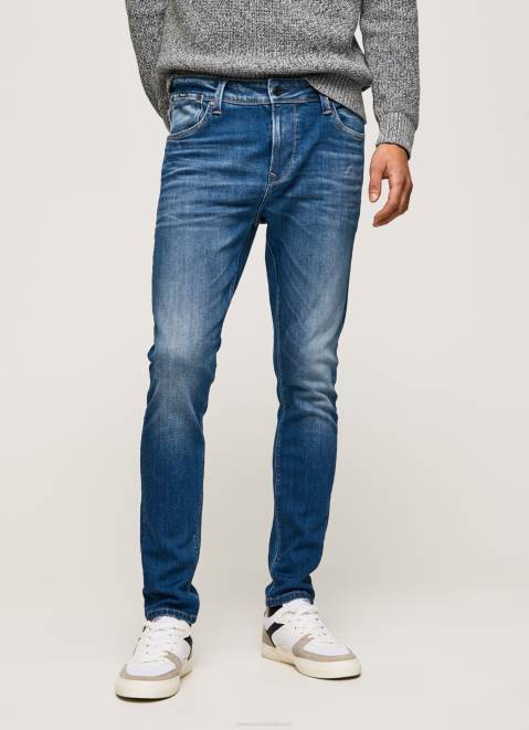 Pepe Jeans Mason Midrise Skinny Fit Jeans Men Denim Z22X791