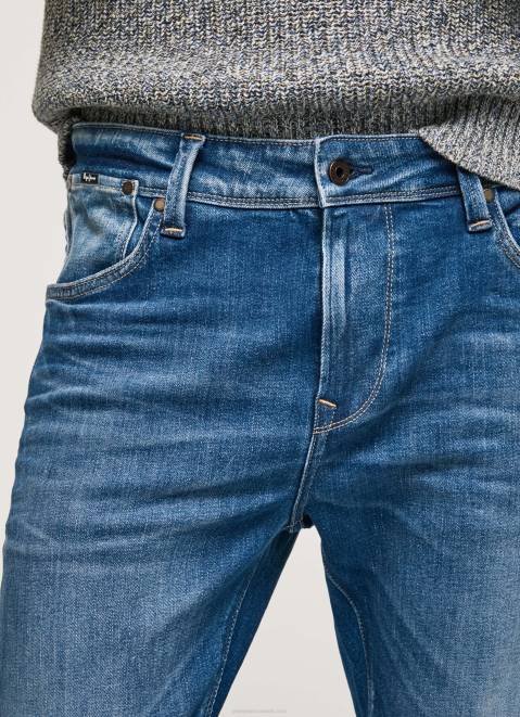 Pepe Jeans Mason Midrise Skinny Fit Jeans Men Denim Z22X791