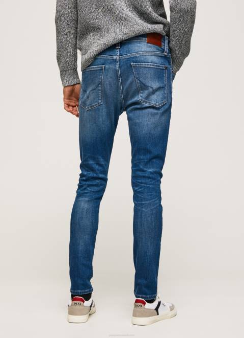Pepe Jeans Mason Midrise Skinny Fit Jeans Men Denim Z22X791