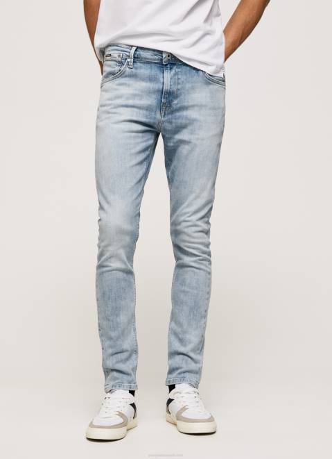Pepe Jeans Mason Midrise Skinny Fit Jeans Men Denim Z22X792