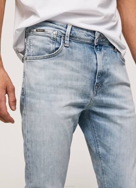 Pepe Jeans Mason Midrise Skinny Fit Jeans Men Denim Z22X792