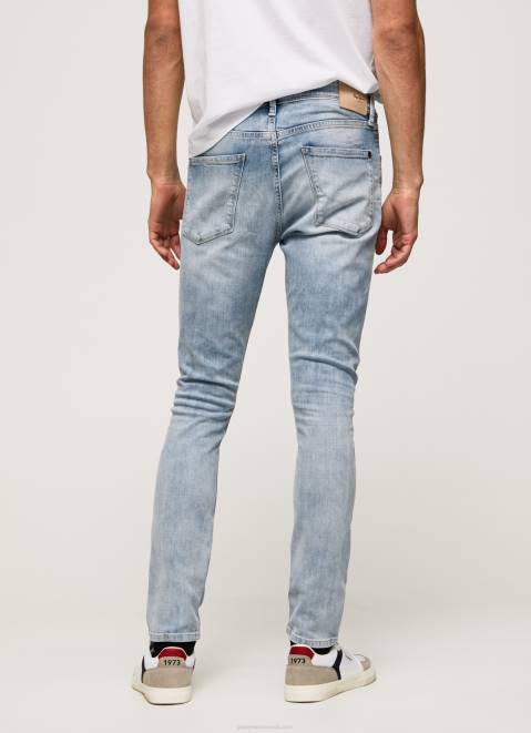 Pepe Jeans Mason Midrise Skinny Fit Jeans Men Denim Z22X792