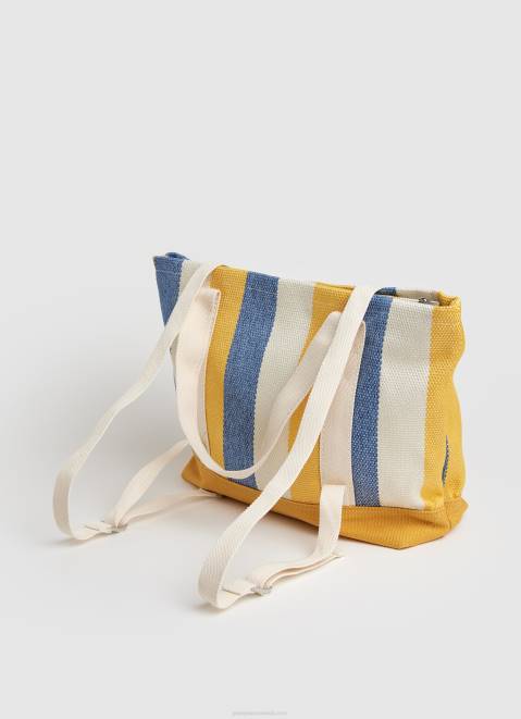 Pepe Jeans 2 In 1 Bag Convertible To Backpack Women Buttermilk Z22X736