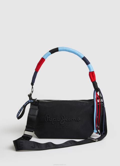 Pepe Jeans 2 In 1 Bag Convertible To Backpack Women Buttermilk Z22X736