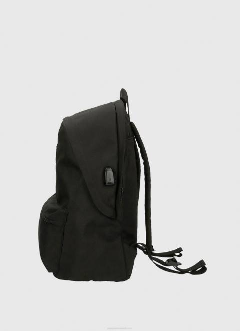 Pepe Jeans Aris Double Zip Performance Backpack Women Black Z22X752