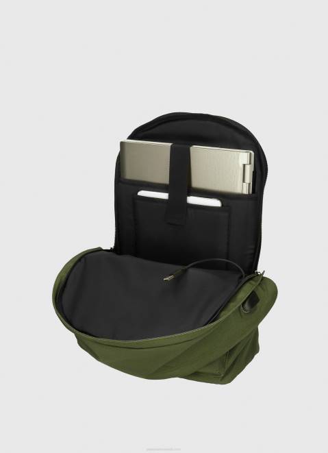 Pepe Jeans Aris Double Zip Performance Backpack Women Dark Green Z22X753