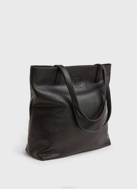 Pepe Jeans Embossed Logo Tote Bag Women Black Z22X711