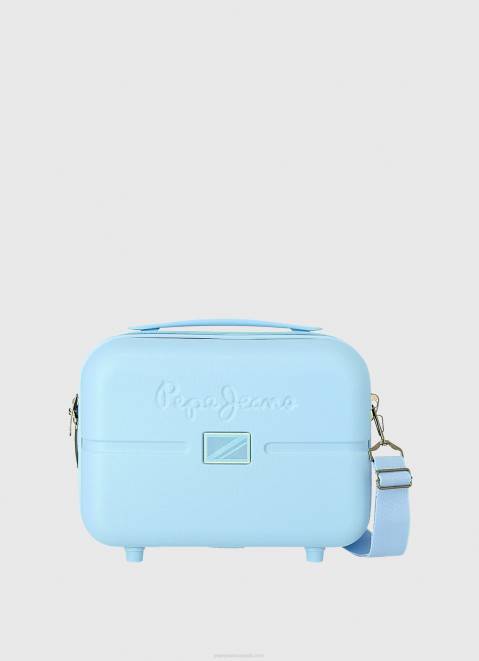 Pepe Jeans Embossed Logo Travel Bag Women Sky Z22X750
