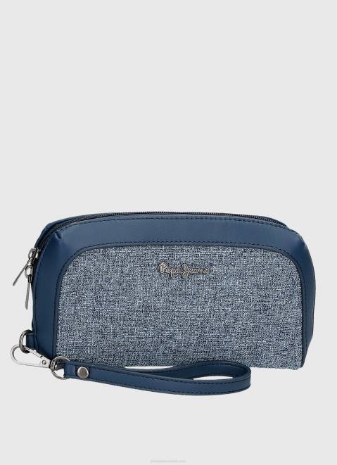 Pepe Jeans Marbled Clutch Women Ocean Z22X727