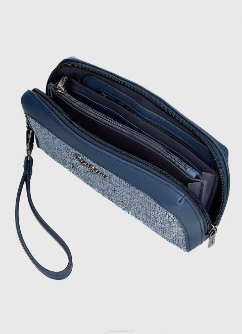 Pepe Jeans Marbled Clutch Women Ocean Z22X727