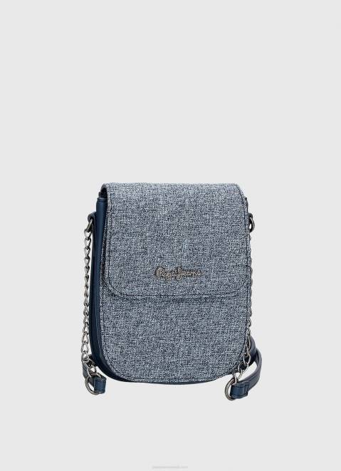 Pepe Jeans Marbled Mobile Bag Women Ocean Z22X726