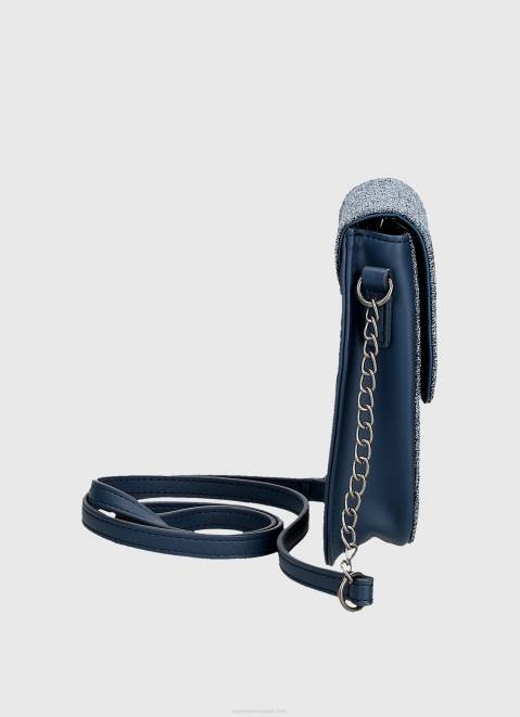 Pepe Jeans Marbled Mobile Bag Women Ocean Z22X726