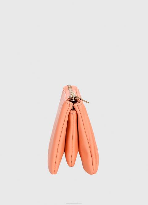 Pepe Jeans Triple Compartment Toiletry Case Women Peach Z22X723