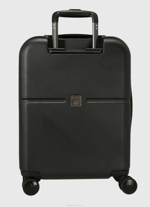 Pepe Jeans Trolley Abs 55Cm. Highlight Hard Suitcase Women Black Z22X758