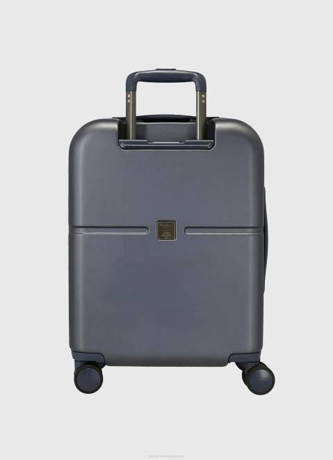 Pepe Jeans Trolley Abs 55Cm. Highlight Hard Suitcase Women Navy Z22X757