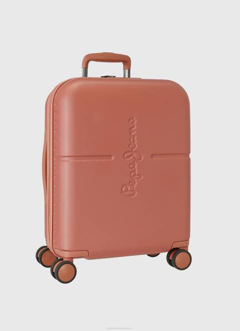 Pepe Jeans Trolley Abs 55Cm. Highlight Hard Suitcase Women Terracotta Z22X755