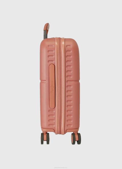 Pepe Jeans Trolley Abs 55Cm. Highlight Hard Suitcase Women Terracotta Z22X755