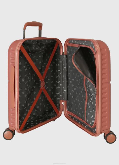 Pepe Jeans Trolley Abs 55Cm. Highlight Hard Suitcase Women Terracotta Z22X755
