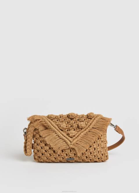 Pepe Jeans Woven Straw Tote Bag Women Dulwich Z22X745