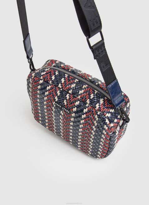 Pepe Jeans Zig Zag Fabric Crossbody Bag Women Dulwich Z22X738
